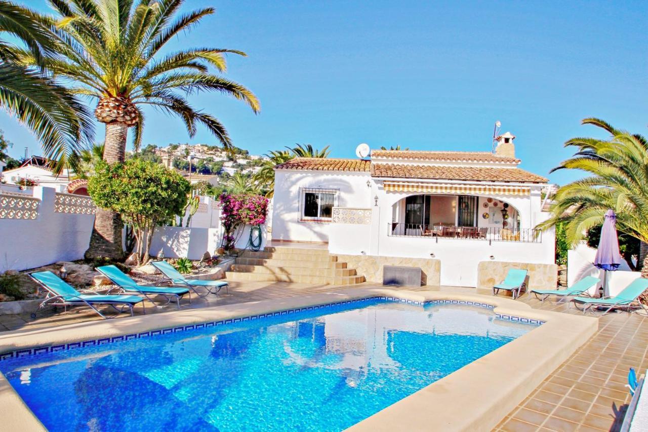 Paula-3 - Holiday Home With Private Swimming Pool In Moraira Eksteriør bilde