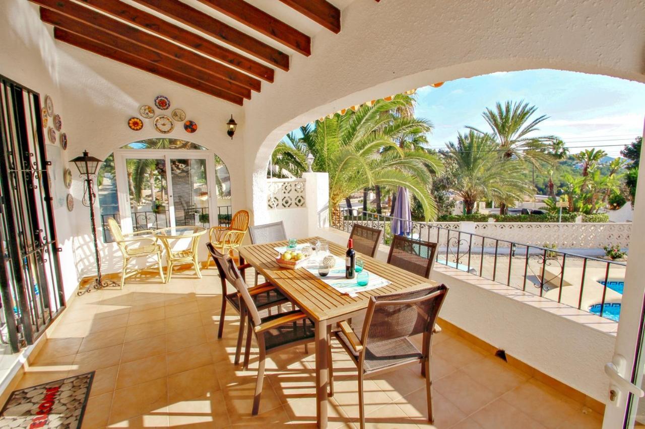 Paula-3 - Holiday Home With Private Swimming Pool In Moraira Eksteriør bilde