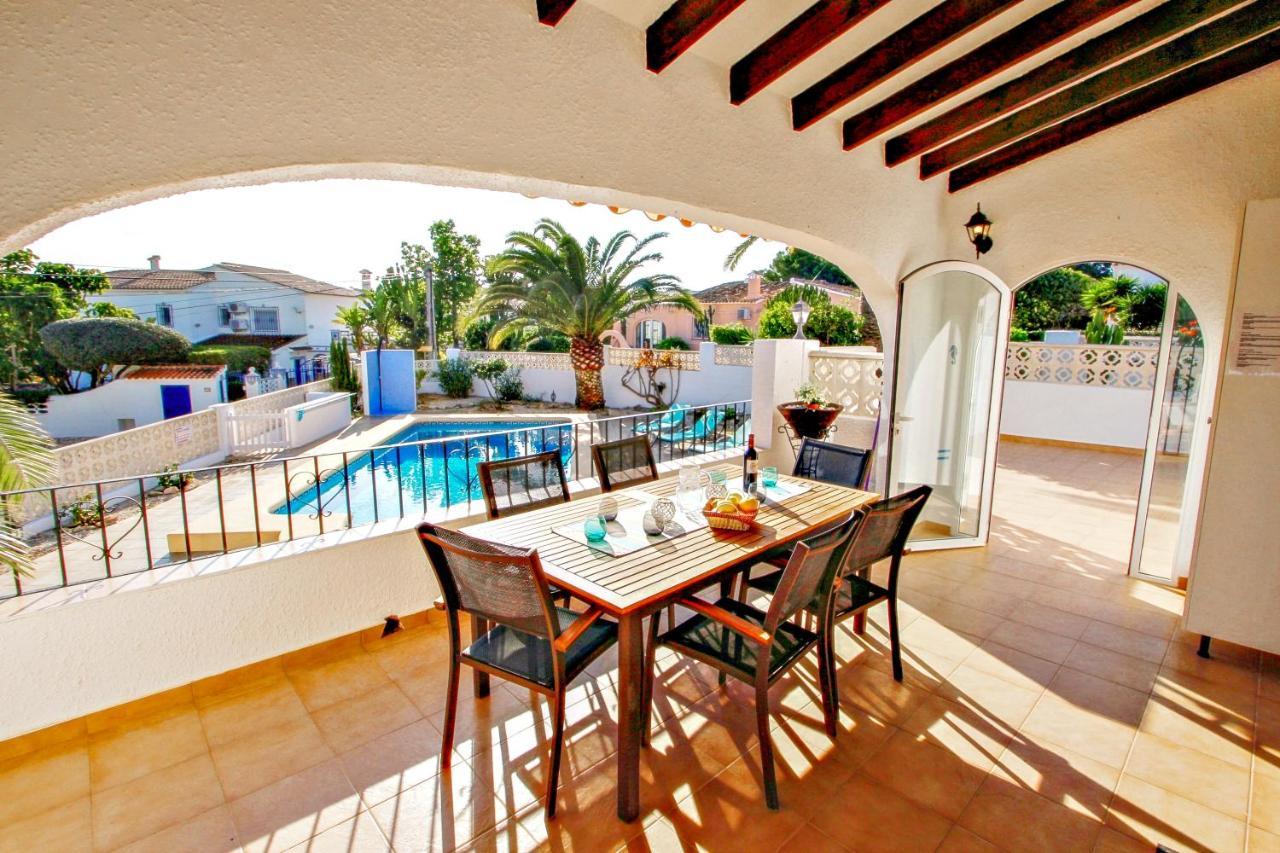 Paula-3 - Holiday Home With Private Swimming Pool In Moraira Eksteriør bilde