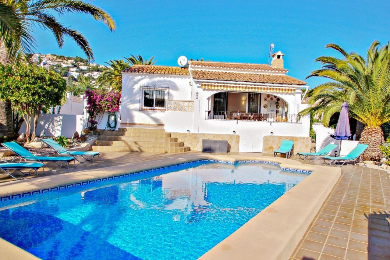 Paula-3 - Holiday Home With Private Swimming Pool In Moraira Eksteriør bilde